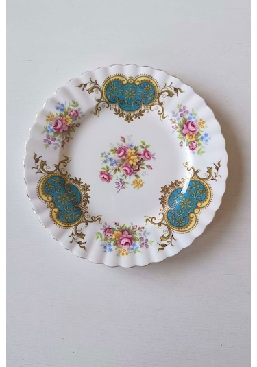 Berkeley Nurantik Bone China England Pasta Tabağı Sarı