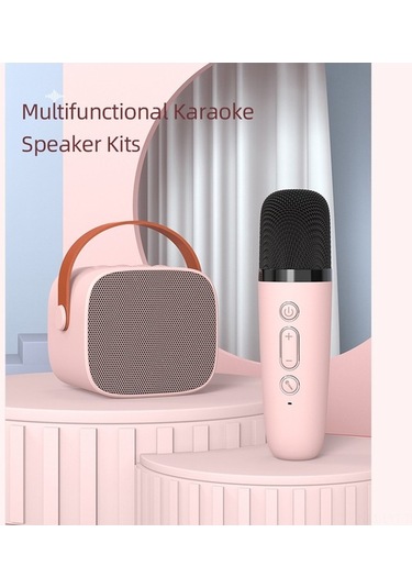 Fortunelane Kablosuz Bluetooth Hoparlör Ve Mikrofon Seti - P2 Beyaz, 6w Ses, 2000mah Pil