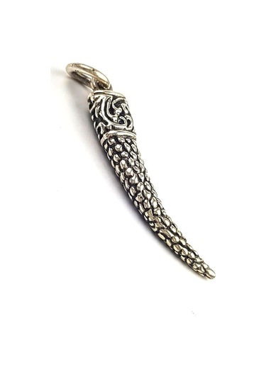 Tasarım Gümüş Diş Kolye Ucu (452206972)