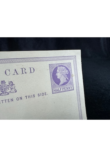İngiltere Antiye Gb Queen Vıctorıa ½d Postcards 1872/1876 Half Penny