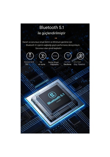 Essager Transmitter Bluetooth 5.1 Adaptör Araba Müzik Kulaklık