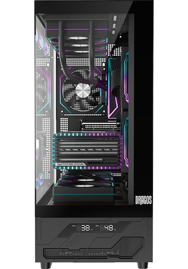 Dragos DRX7597 i7-12700KF 32 GB 1 TB M2 Nvme SSD 16 GB RTX5060Tİ Free Dos Masaüstü Oyuncu Bilgisayarı