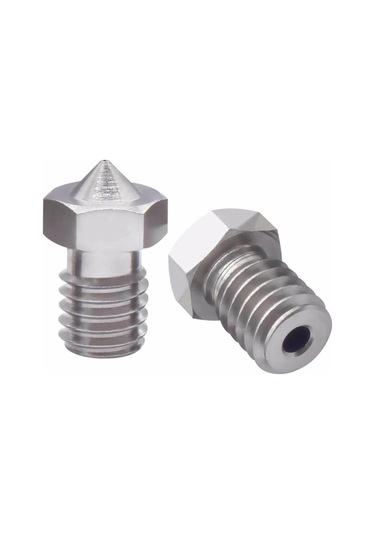 Koodmax 3d Yazıcı E3d V5-v6 Mk8 Extruder 1.75mm / 0.2mm Paslanmaz Çelik Nozzle M6