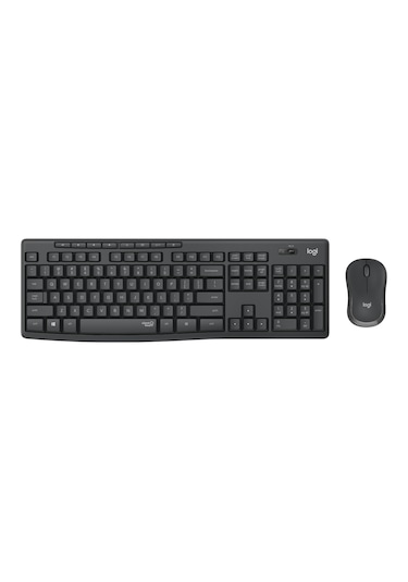 Logitech MK295 Sessiz Kablosuz Türkçe Q Klavye Mouse Set