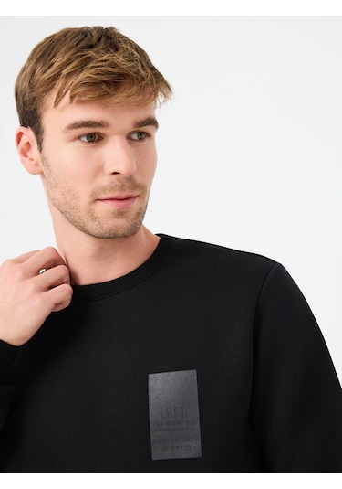 Loft Siyah Erkek Sweatshirt Lf2041111 Siyah