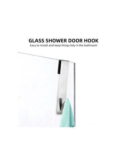 Moveevo Banyo Cam Kapı Kancaları Paslanmaz Çelik 2 Adet - Delme Yok Kurulum - Kaymaz Eva - Havlu/banyo Topu Asma - 17.8cm Diğer Moveevo Banyo Cam Kapı Kancaları Paslanmaz Çelik 2 Adet - Delme Yok Kurulum - Kaymaz Eva - Havlu/banyo Topu Asma - 17.8cm Diğer