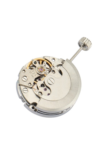 Xurunkeji Mekanik Saat Hareketi Saat Aksesuarları 19,4 Mm St6 Kadın Üç İğneli Tek Takvimli Otomatik Hareket Gümüş