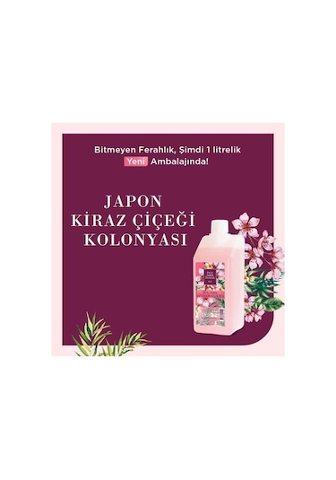 Eyüp Sabri Tuncer Japon Kiraz Çiçeği Kolonyası Bidon 1 L