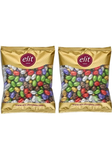 Elit Çikolata Chocoeggy Sütlü Yumurta Çikolata 1kg X 2 Adet Glutensiz