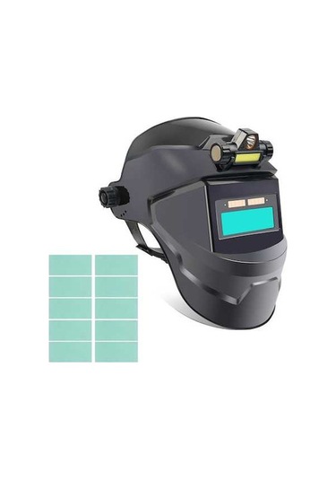 Motion003 Otomatik Led Kaynak Kaskı Kararan Işık İle Hallow Güneş Geevorks Enerjili E24883-1 Ud