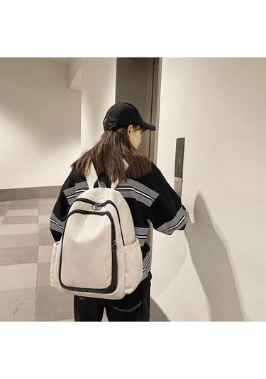 Günlük Sırt Çantası Spor Ve Outdoor Sırt Çantası Sırt Çantaları Beyaz