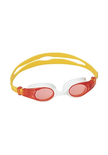 Çocuk Yüzücü Havuz Deniz Gözlüğü - Kırmızı Model 3 - 7 Yaş Arası 21062 Kırmızı