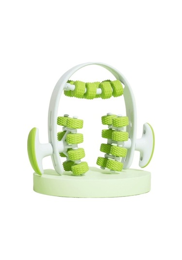 24 Yuvarlak Dairesel Rulo Bacak Ince Bacak Masajı 3nc094 Yeşil