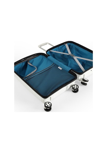 Ççs 5264 Polipropilen Büyük Boy Valiz Beyaz