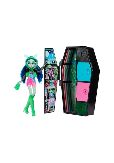 Monster High Neon Frights Bebekler - Ghoulia HNF81