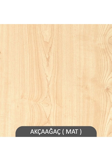 Rafkestir Periskop Suntalam Kitaplık ( 32 X 167 Cm ) Akçaağaç ( Mat )