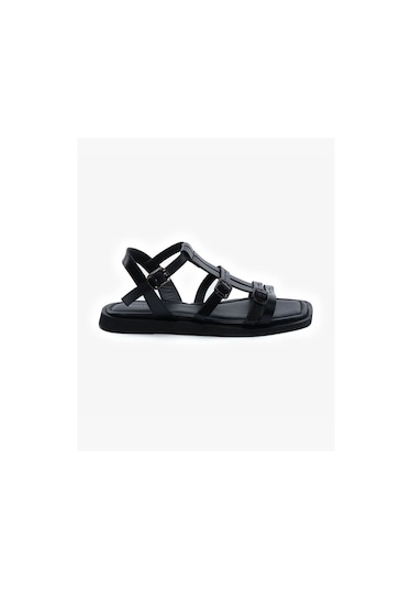 Greyder Kadın Siyah Hakiki Deri Sandalet 5y2cs59251 Siyah