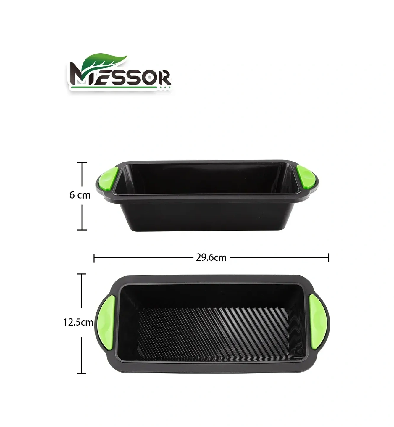 Messor Silikon Kek, Şarlota Ve Ekmek Kalıbı 139231496 Siyah