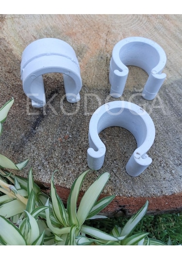 Sera Klipsi 27'lik 100 Adet Sera Naylonu Tutucu Mandal Klips