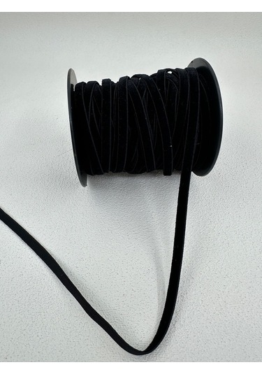 Paşateks 7 Mm Likralı Kadife-5 Metre-siyah
