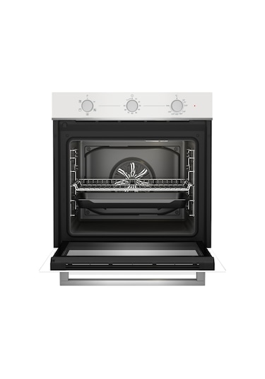 Beko BFC 220 HB - BOCD T 6011 EHB - BDE 6050 HB Beyaz Cam Ankastre Set