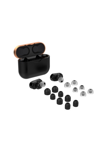 Youmex Sony Wf-1000xm3 Kulaklık İçin 7 Çift Silikon Müdürlük Kapağı - Siyah Ses Yalıtımı Ve Konfor İçin Siyah