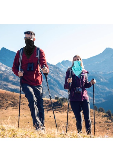Ranyeek Yazın Serinletici Buz İpeği Boyunluk: Uv Koruma, Toz Ve Damlacık Önleyici, Çok Amaçlı Spor Aksesuarı - Koyu Gri Koyu Gri