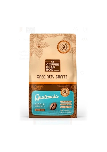 Altın Telve Guatemala Çekirdek Kahve 250 G