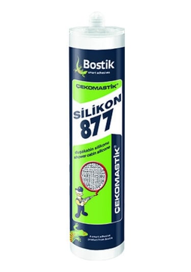Bostik Çekomastik 877 Duşakabin Silikonu 280 Ml Şeffaf