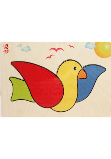 Kuş Ahşap Puzzle