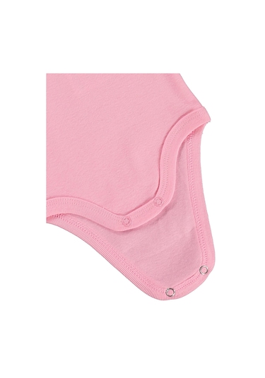 Civil Baby Unicorn Baskılı 0-3 Yaş Çıtçıtlı Badi - Pembe