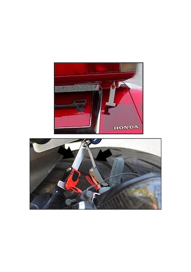 Jokmae 2 X Jokmae Hızlı Bırakma Toka Raptiye İçin Açık