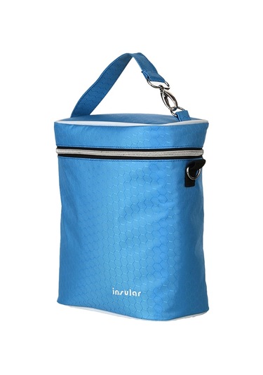 Sones Biberon Yalıtım Çantaları Bebek Bezi Bebek Arabası Soğutucu Alt Değiştirme Çantaları Mavi