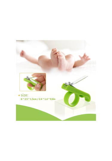 Geeroyoo "bebek Tırnak Makası - Yenidoğanlar İçin Kolay Tutuşlu Güvenli Tırnak Kesici"