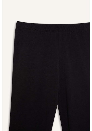 Defacto Kız Çocuk Midi Tayt B5656a825smbk27 SiYAH