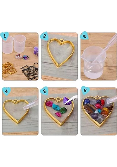 Epoxymaster Epoksi Reçine Kolye Kalıbı 179717190 Diğer