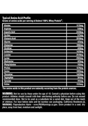 Universal Animal Whey Protein Çikolata Aromalı 454 Gr Çikolata