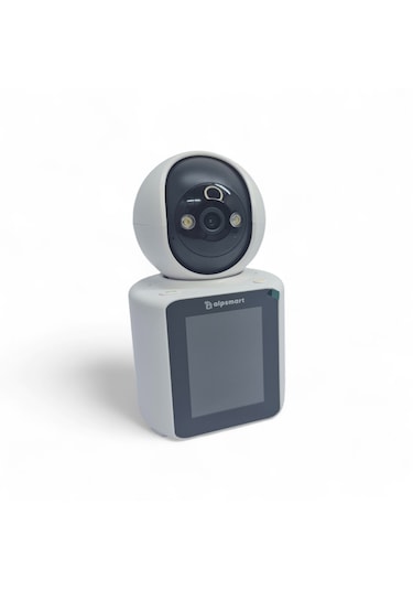 Alpsmart As670 Akıllı Wifi Güvenlik Kamerası Kendinden Ekranlı...