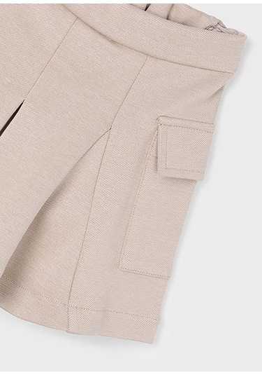 Mayoral Bej Kız Çocuk Şort Etek 4910 Bej