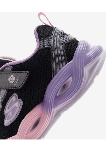 Skechers Twisty Glow Büyük Kız Çocuk Siyah Spor Ayakkabı 303717l Bkmt Siyah Skechers Twisty Glow Büyük Kız Çocuk Siyah Spor Ayakkabı 303717l Bkmt Siyah