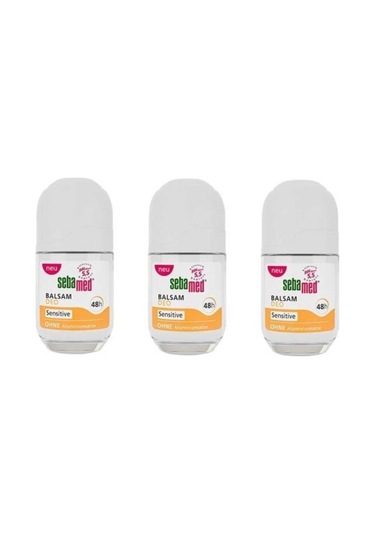 Sebamed Sensitive 48H Roll-On Deodorant 3 x 50 ML