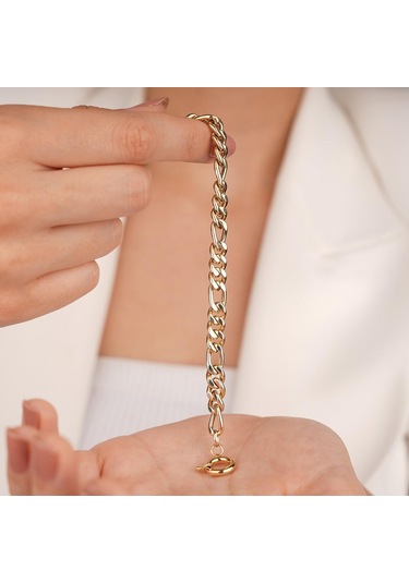 Çelikoğlu Kuyumculuk 8 Ayar Altın Unisex Bileklik 3,59 Gr