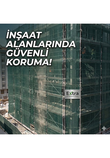 Extra Gölgeleme Filesi %40 - 30 Gr/m2 Yeşil