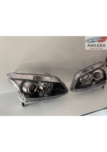Isuzu D-max 2012-2015 Far Lambası Mercekli Takım Sağ - Sol