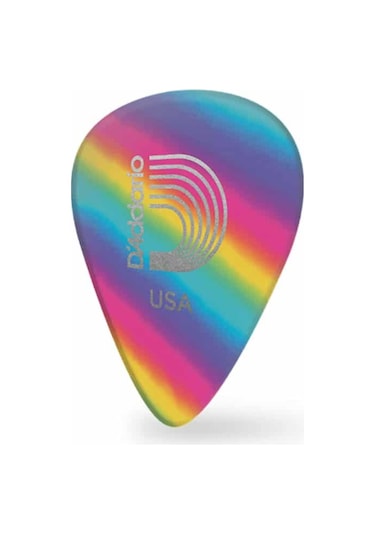 Daddario 1crb2-3 Gitar Penası 3 Adet 0,50mm. Celluloid Rainbow Lıght