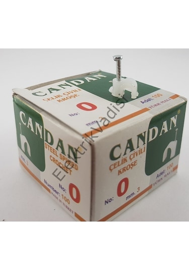 Çivili Kroşe 0-1-2-3-4-5-6-6.5-7-8-9 No (309210003)