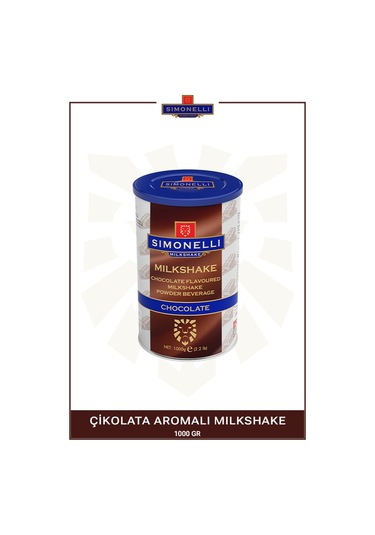 Simonelli Çikolatalı Milkshake 1 KG