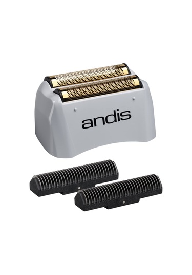 Pro Tıraş Makinesi Yedek Folyo Ve Bıçakları - Andis Modelleriyle Uyumlu, Süper Yumuşak Altın Titanyum Bıçaklar-ad4-