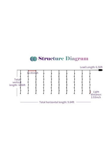 Skycity Usb Şarjlı 200 Led 3x2m Perde Işığını, Uzaktan Kumandalı 8 Işık Modu Ve Parlaklık Ayarlamalı, Ev Ve Dış Mekan Dekorasyonu Için Islak Işık Sıcak Beyaz