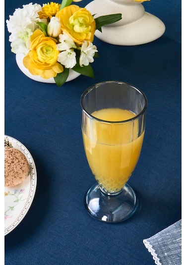 Karaca Minton Meşrubat Bardağı Açık Mavi Mavi